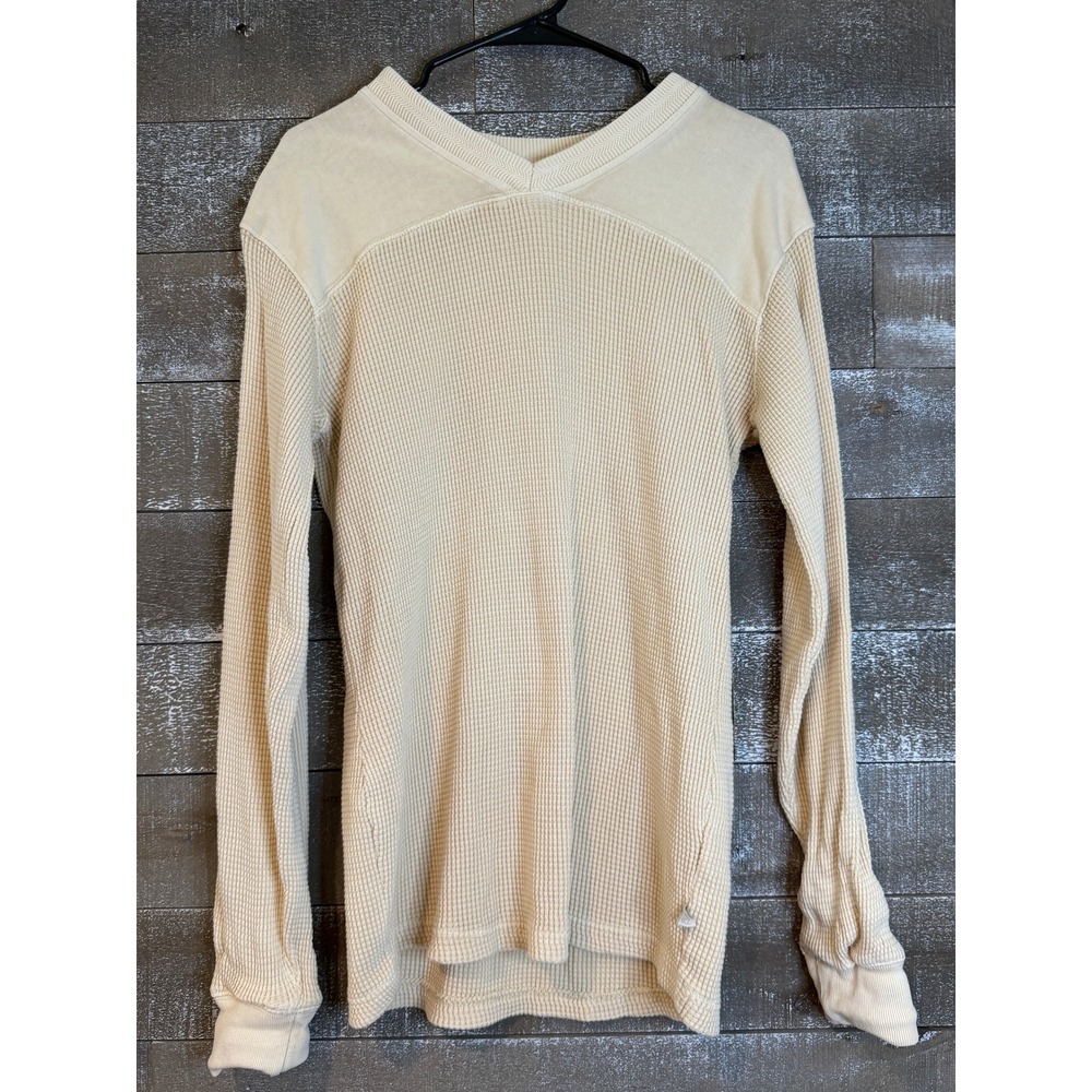 Standard Cloth Thermal Waffle‎ Knit Top Womens Size M